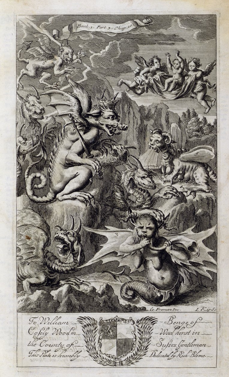 Escena del infierno, ilustración del Libro 1 Parte 3 Capítulo 10 de 