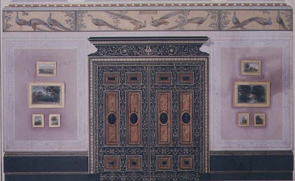 Diseño para el interior de No.1 Grosvenor Crescent, Londres de G. Hutchinson