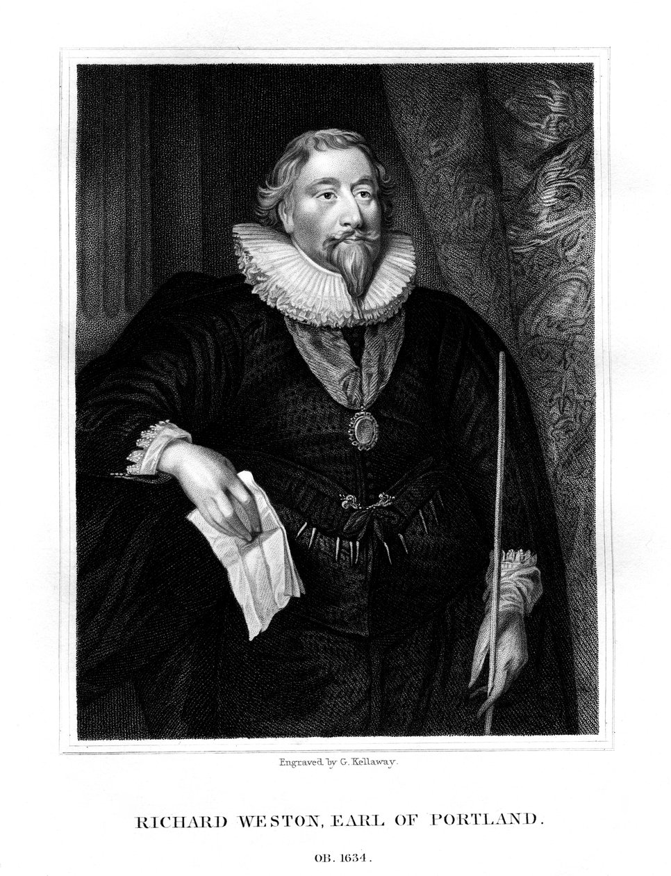 Richard Weston, 1er Conde de Portland de G. Kellaway