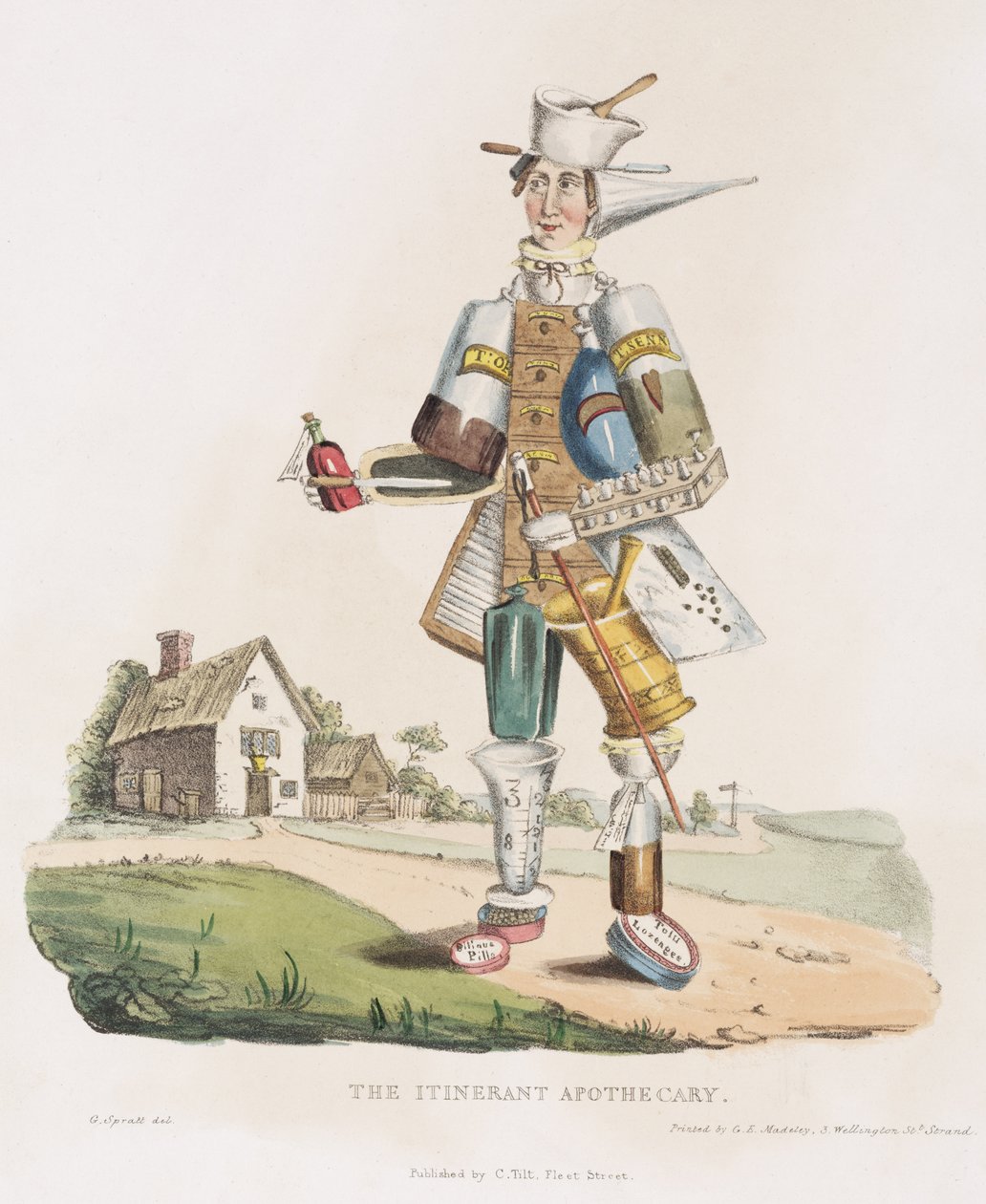 El boticario itinerante de G. Spratt