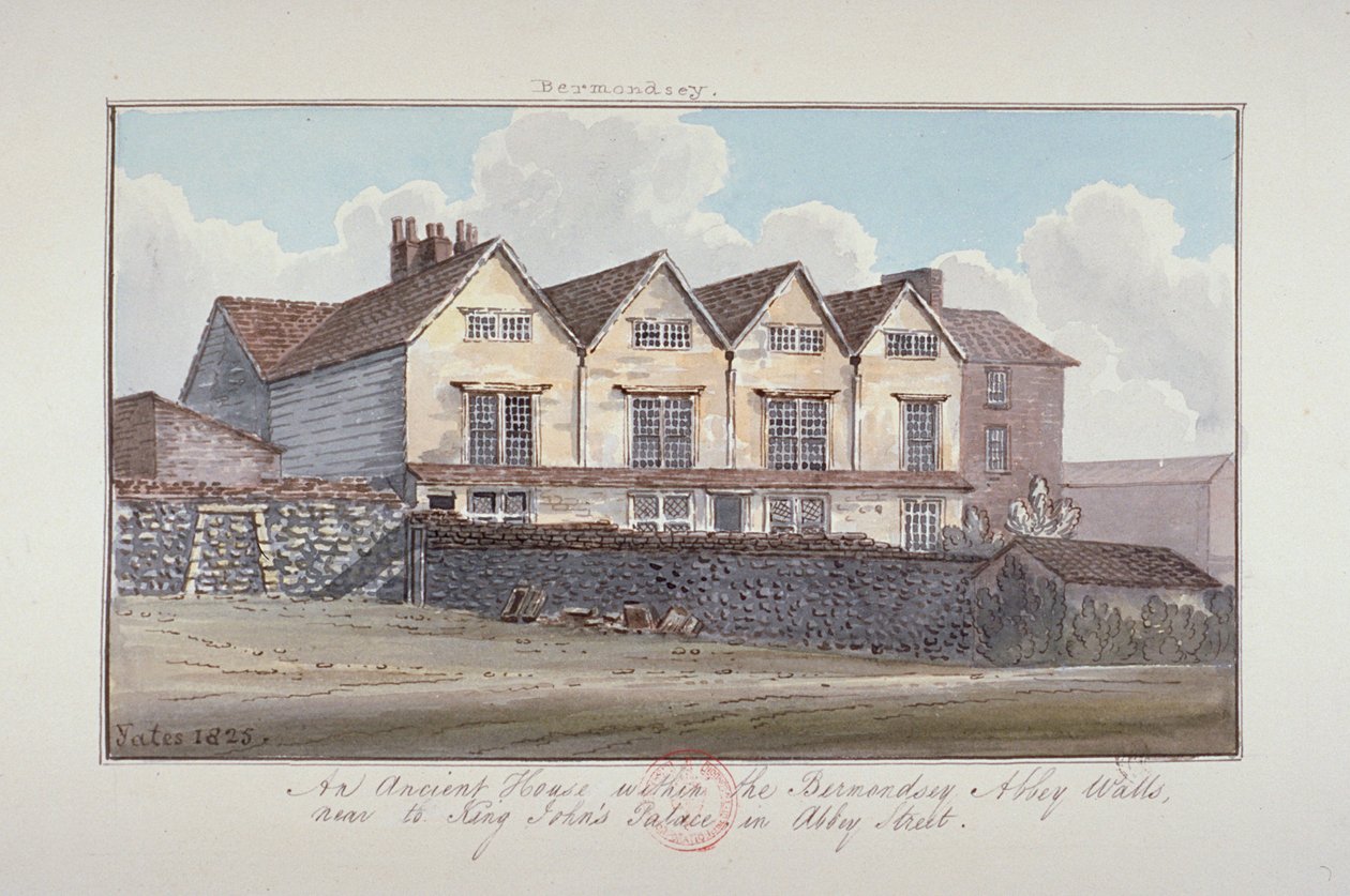 Abadía de San Salvador, Bermondsey, Londres de G Yates
