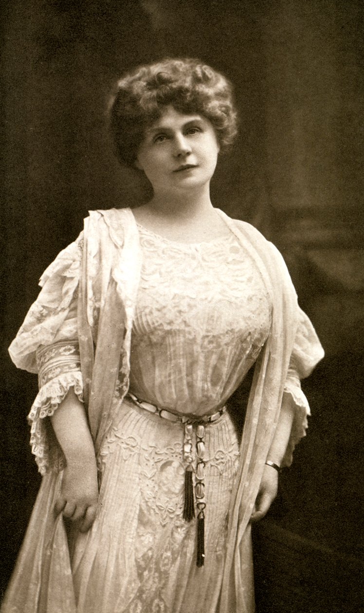 Marie Corelli, novelista británica de Gabell