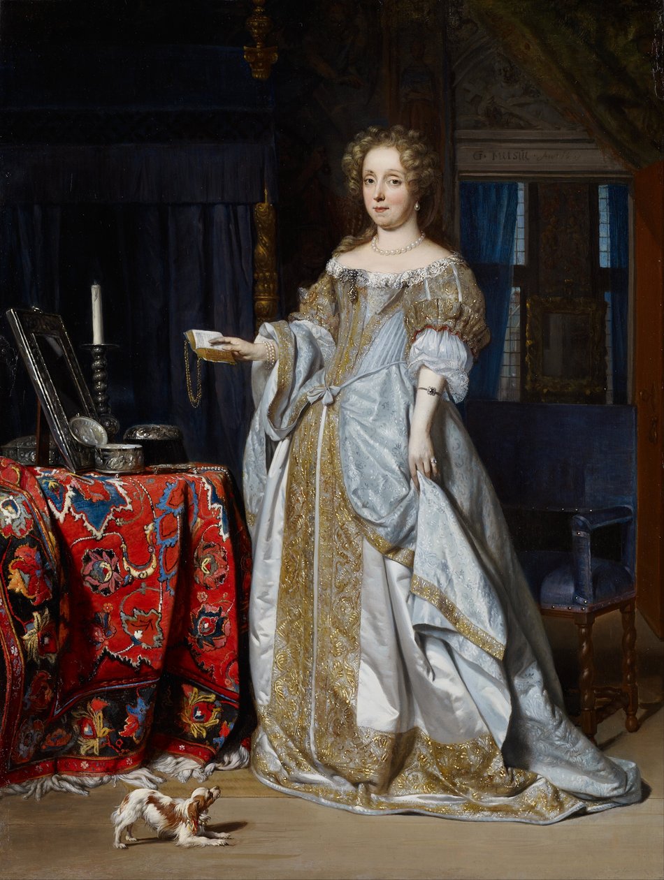 Retrato de una Dama de Gabriel Metsu