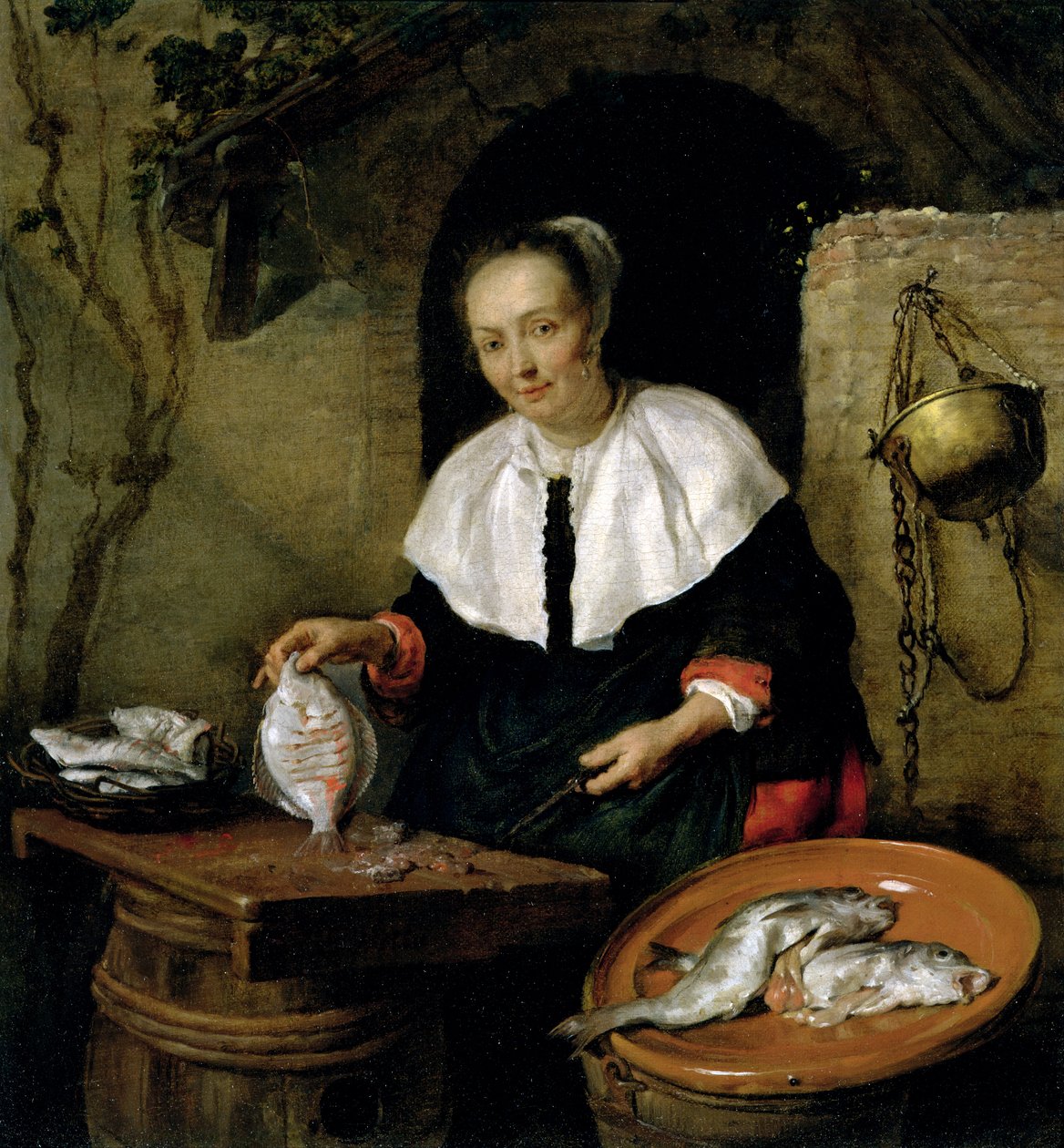 La Pescadera de Gabriel Metsu
