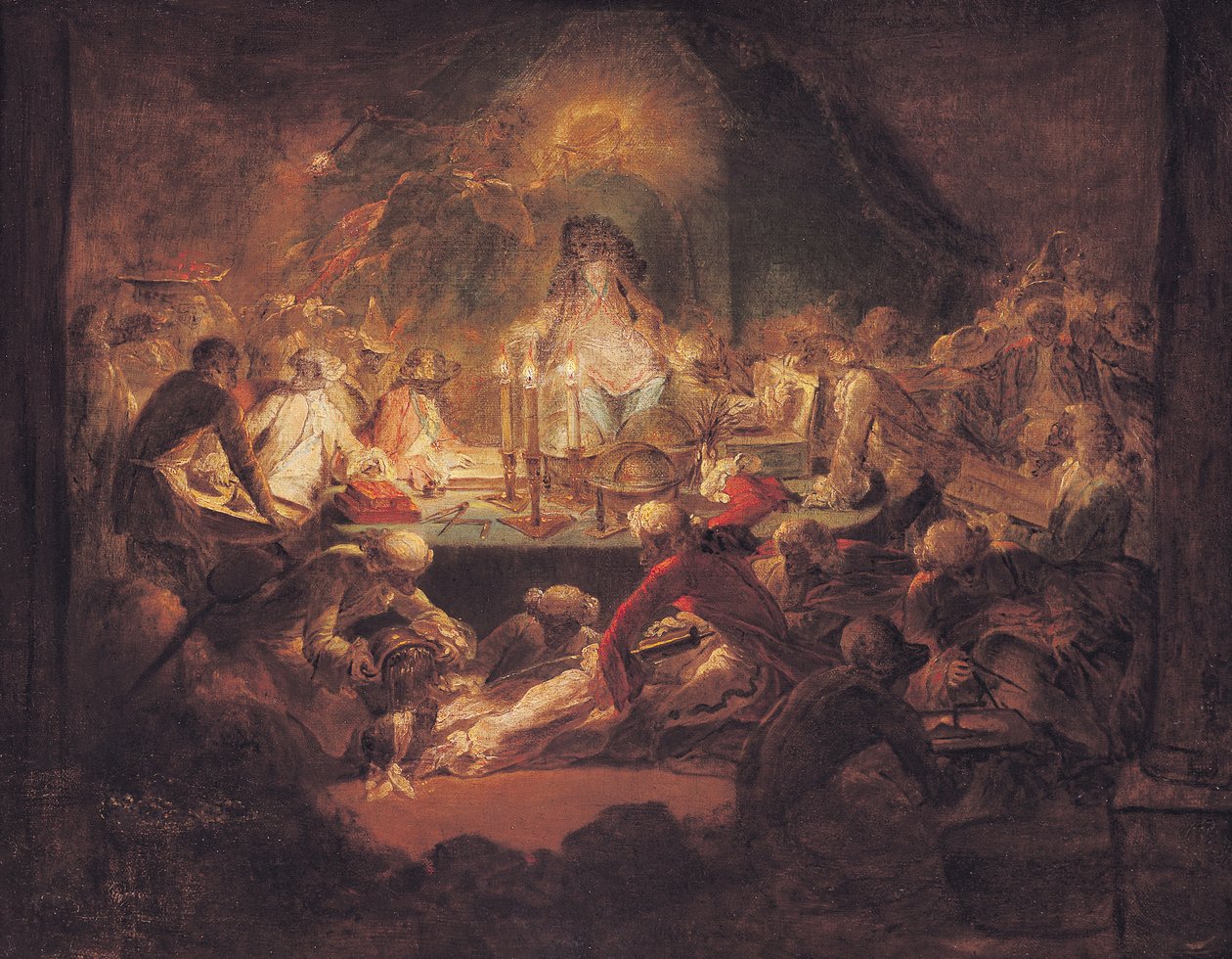 Los masones monos de Gabriel de Saint Aubin