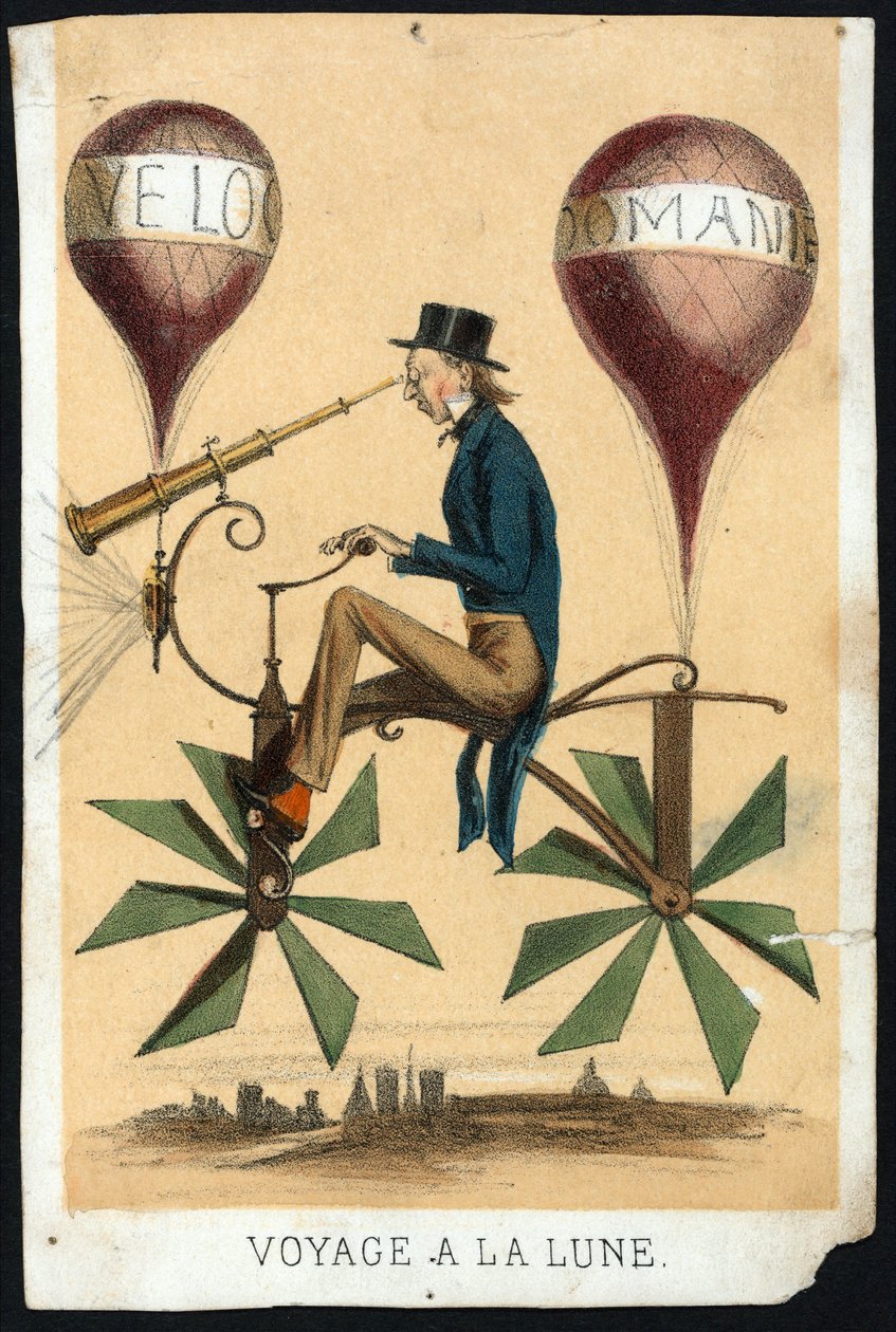 Viaje a la Luna de Gabriel (1838 1910) Gostiaux