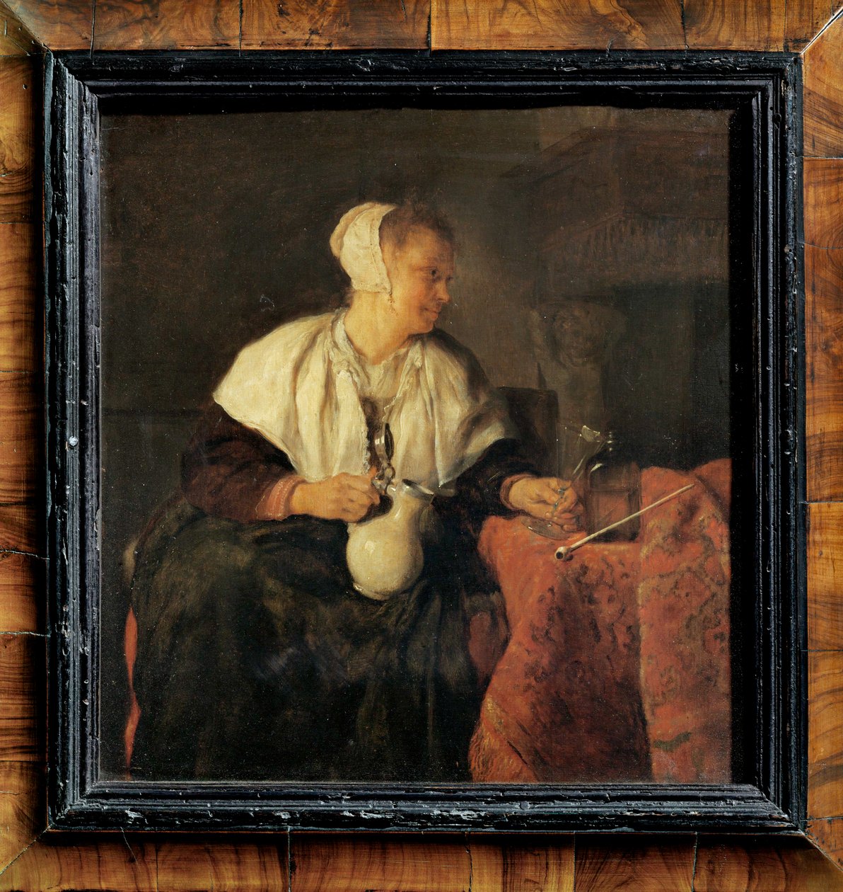 La riboteuse - la mujer borracha ... de Gabriel (attr. to) Metsu