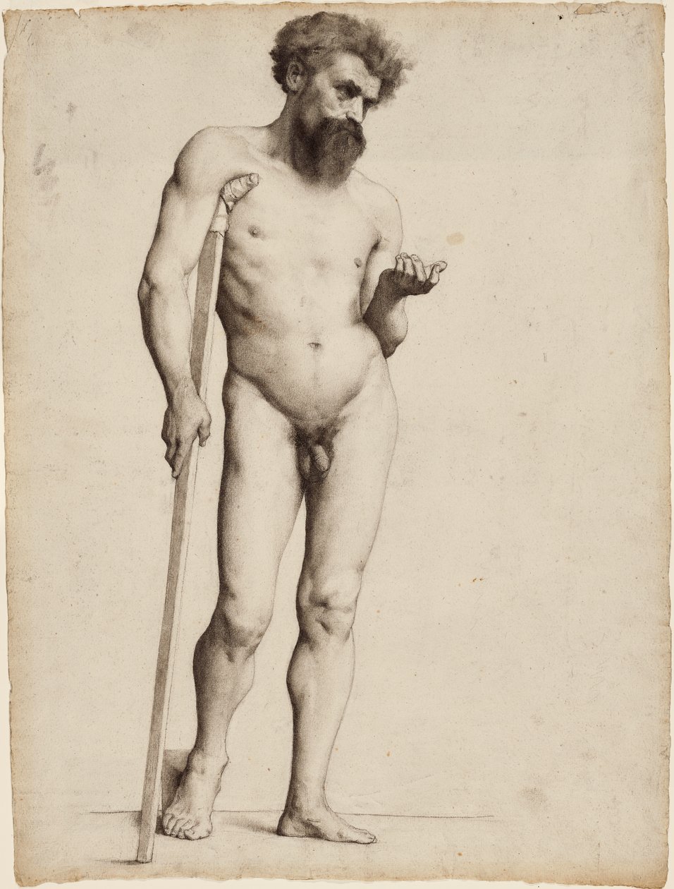 Desnudo masculino de pie de Gabriel Ferrier