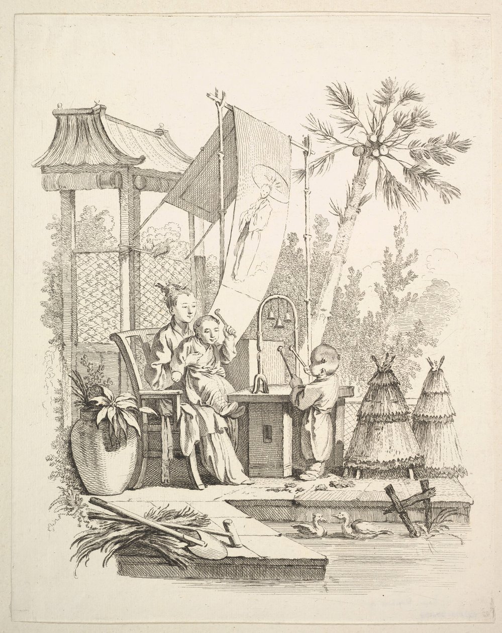 Campanas, ca. 1742 de Gabriel Huquier