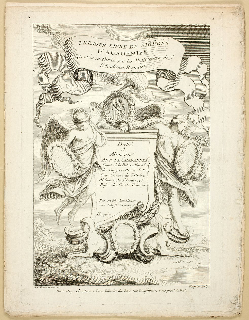 Figura (anverso y reverso), del Premier livre de figures d