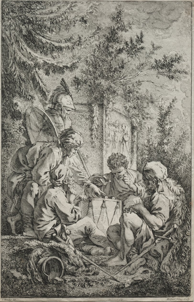 La primera guardia de Gabriel Huquier