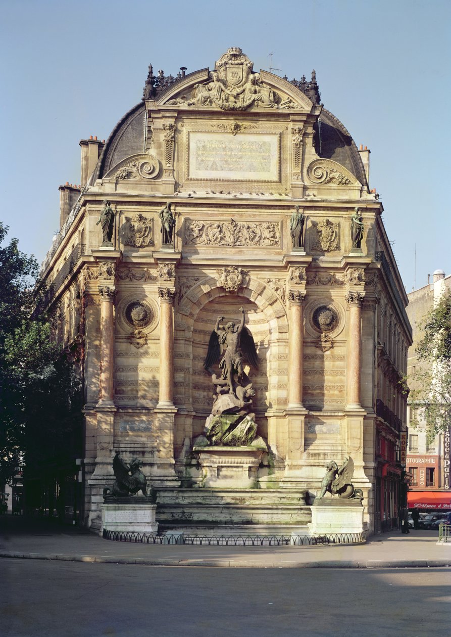 La Fuente Saint-Michel, 1860 de Gabriel Jean Antoine Davioud