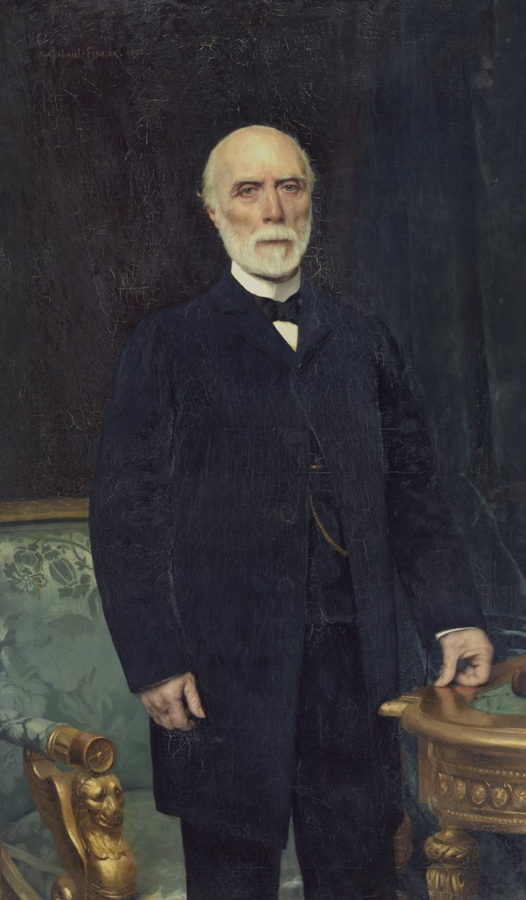 Charles-Louis de Saulces de Freycinet (1828-1923) 1894 de Gabriel Joseph Marie Augustin Ferrier