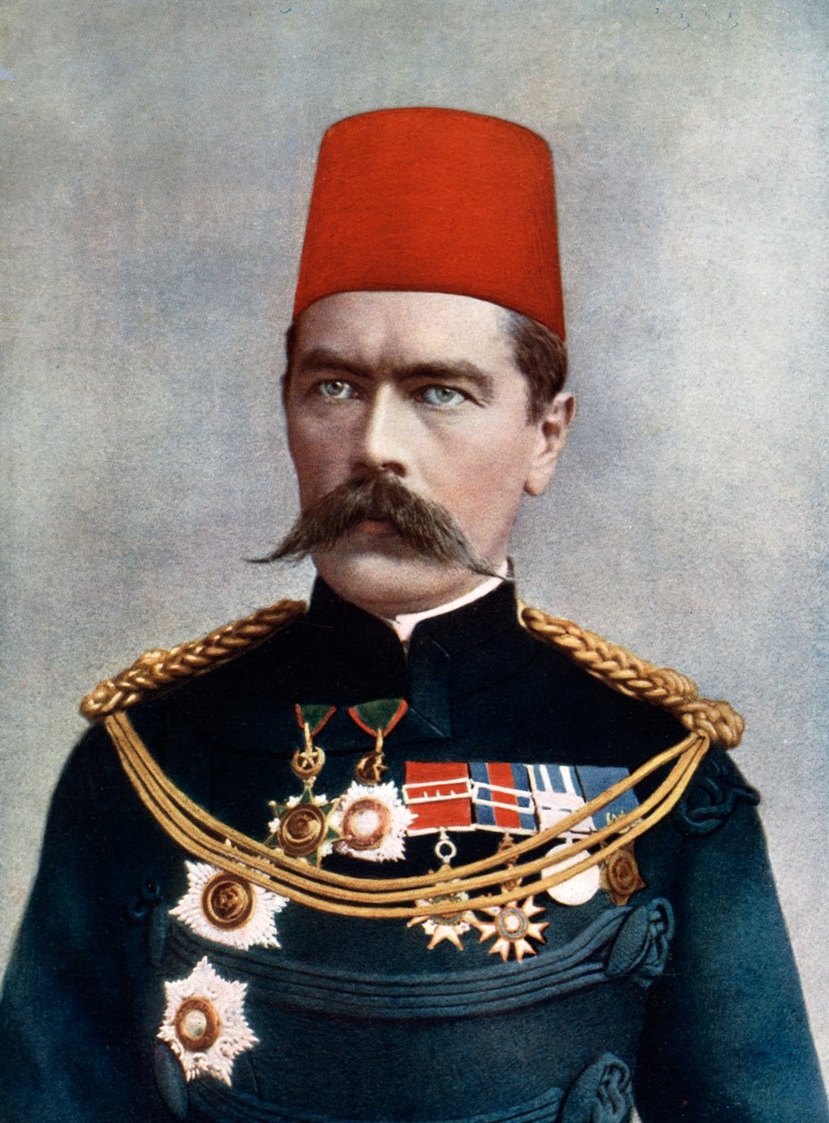 Horatio Herbert Kitchener, 1er Conde Kitchener, Mariscal de Campo británico, diplomático y estadista, 1902 de Gabriel Lekegian