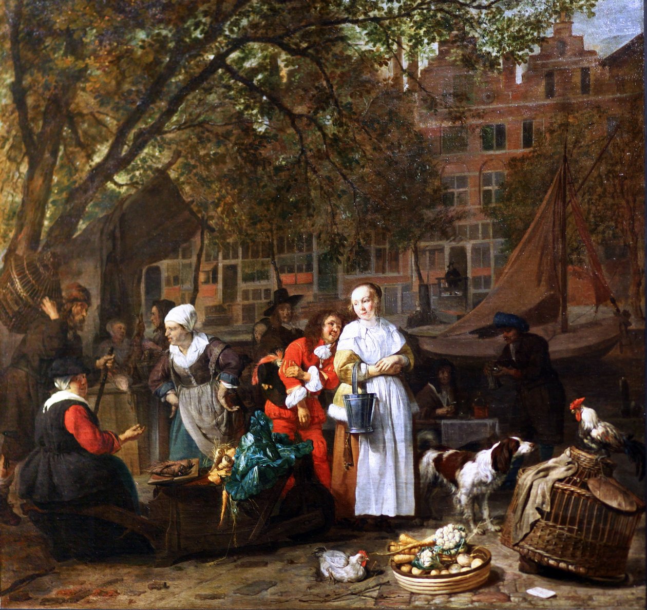 Francés: Le marché aux herbes d