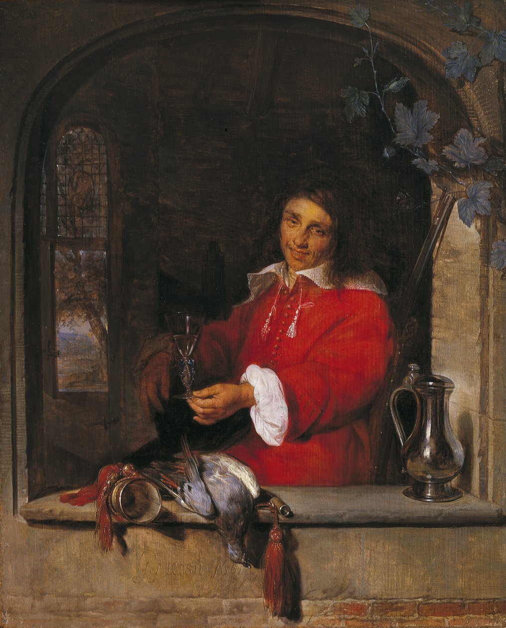 El cazador de Gabriel Metsu