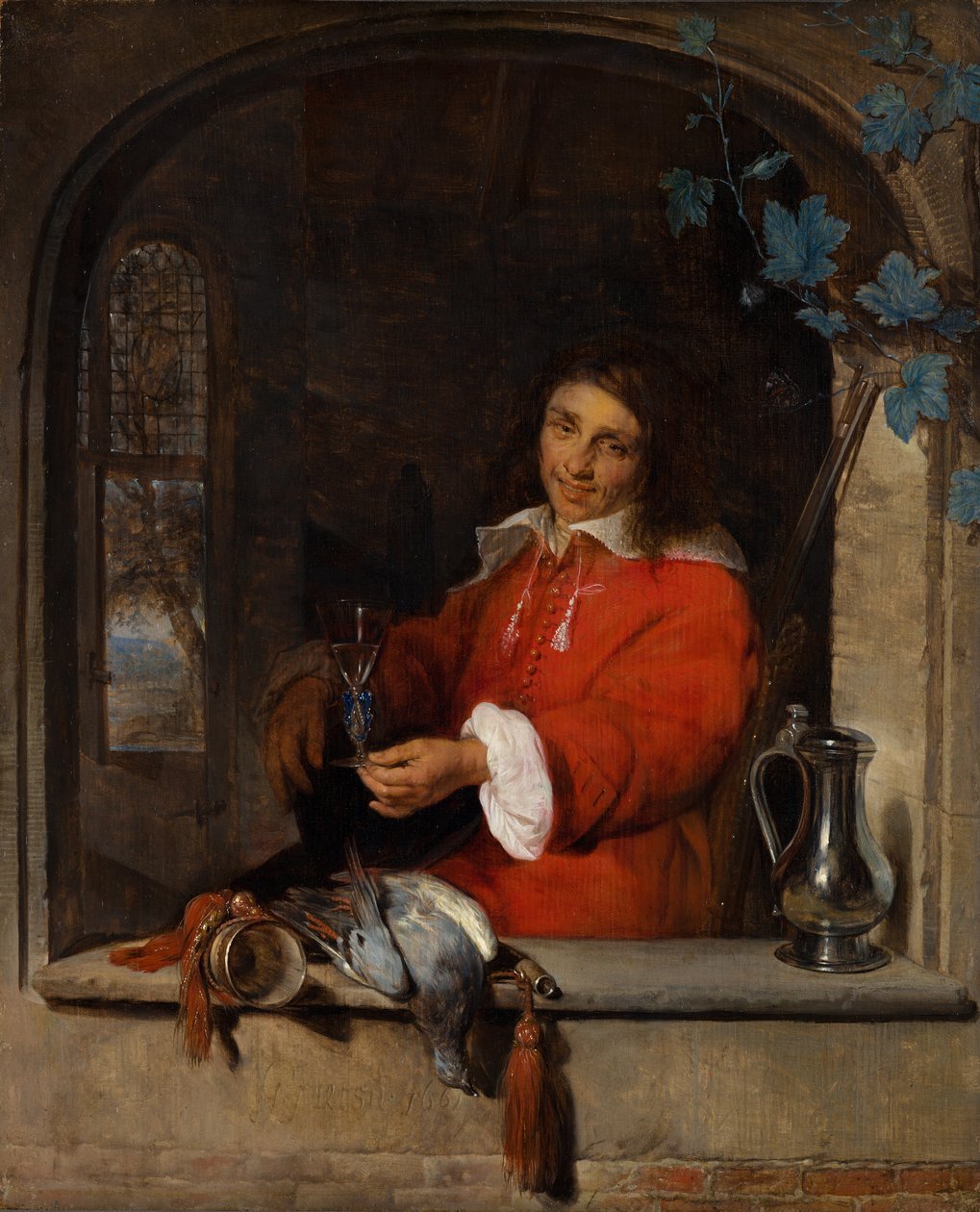 El cazador de Gabriel Metsu