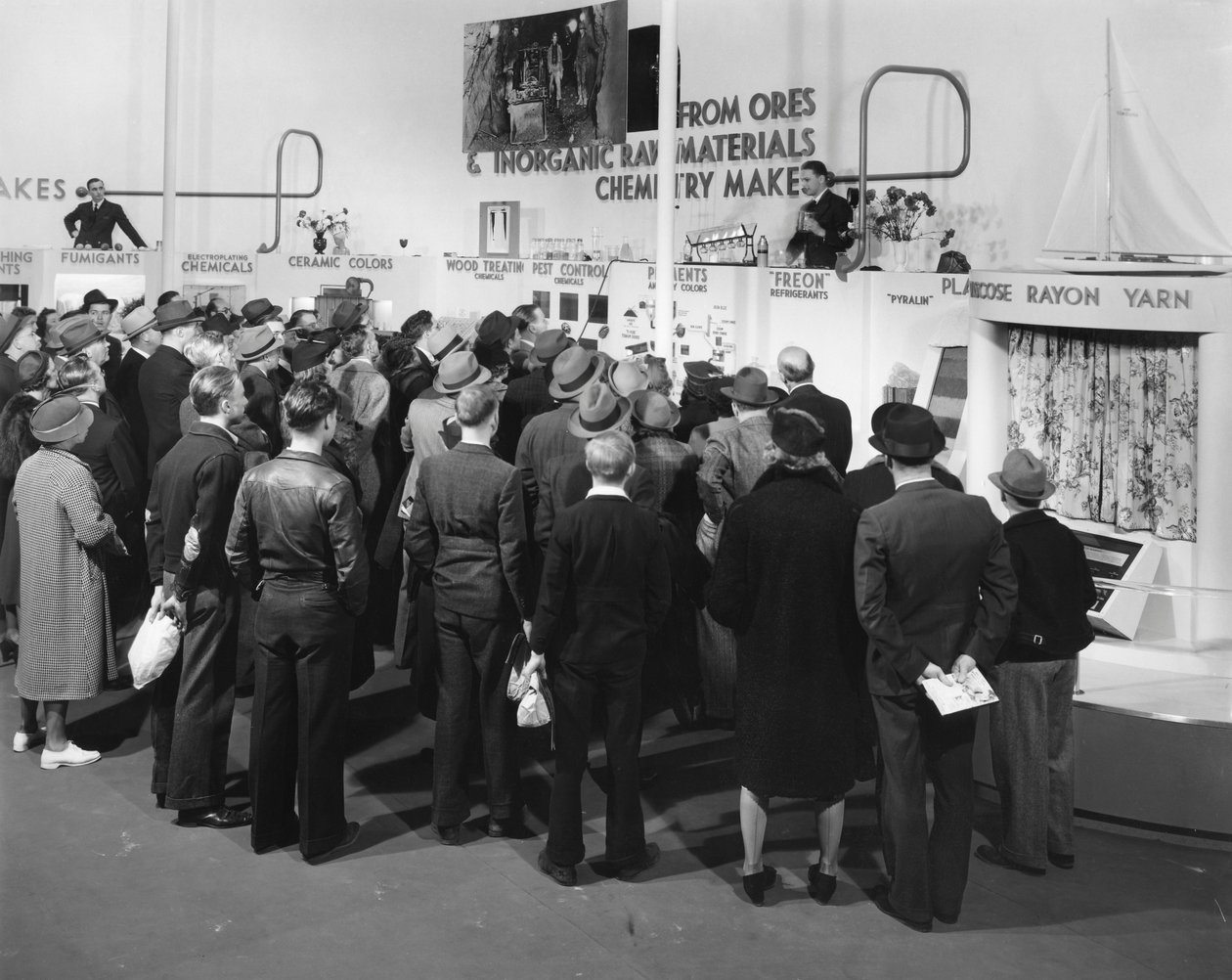 Demostraciones de productos, Feria Mundial de Nueva York, 1939 de Gabriel Moulin