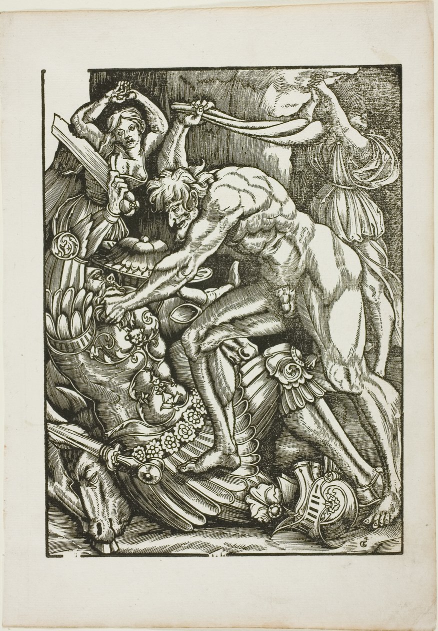 Los trabajos de Hércules: Hércules y Caco de Gabriel Salmon