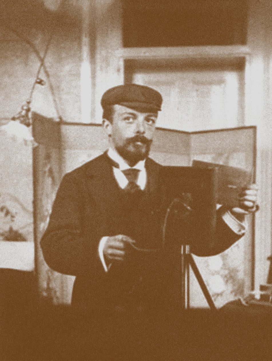 Autorretrato de Gabriel Veyre
