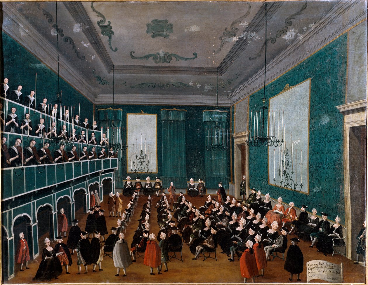 La cantata delle putte delli Ospitali Grupo de huérfanos recogidos en hospitales de Venecia y formando parte de coros en la época de Antonio Vivaldi de Gabriele Bella