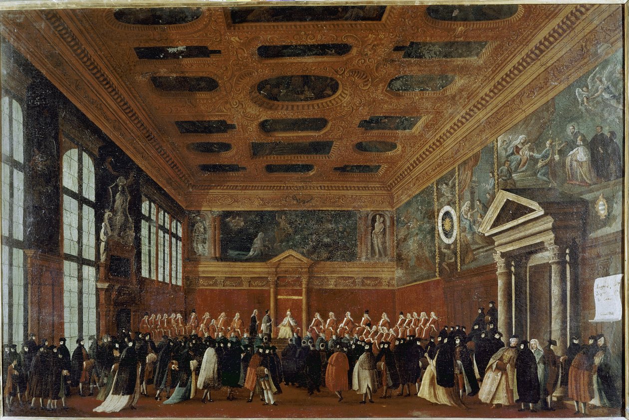 Recepción de Embajadores en el Colegio de Gabriele Bella