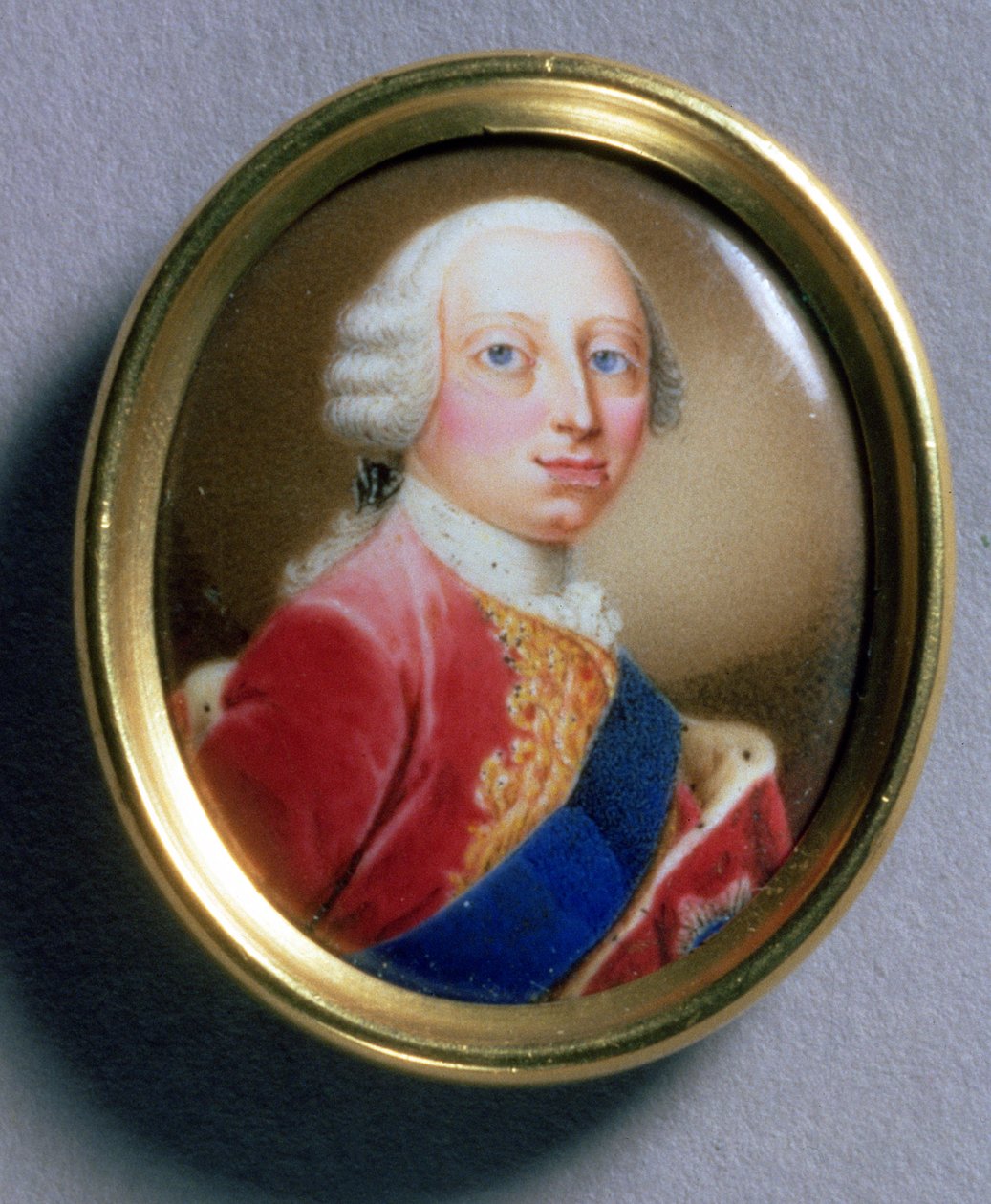 Retrato en miniatura de Frederick Louis, Príncipe de Gales, 1755 de Gaetano Manini
