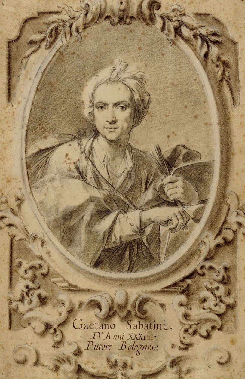 Autorretrato de Gaetano Sabatini