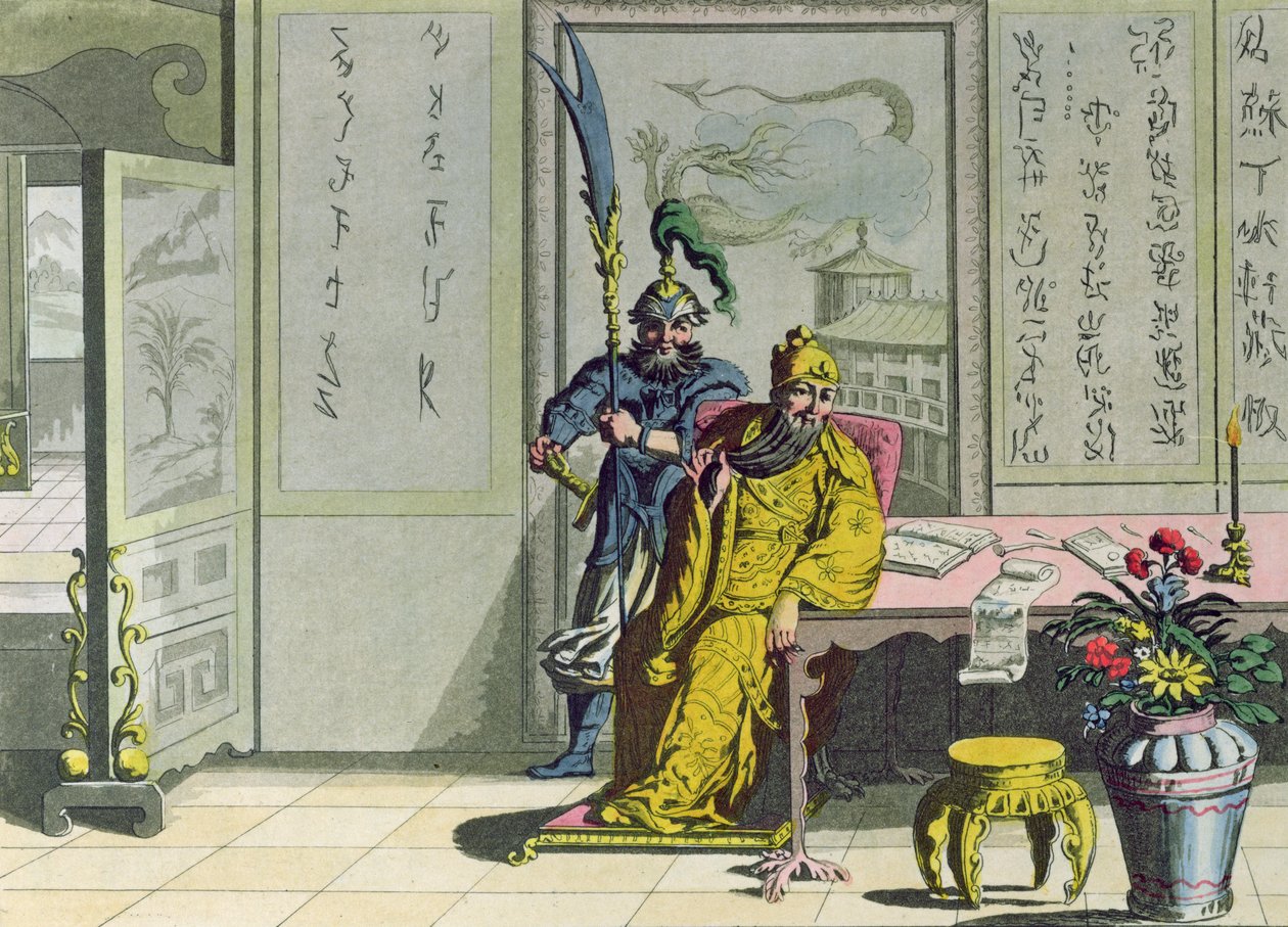 Quante-Cong, fundador del imperio chino, de 