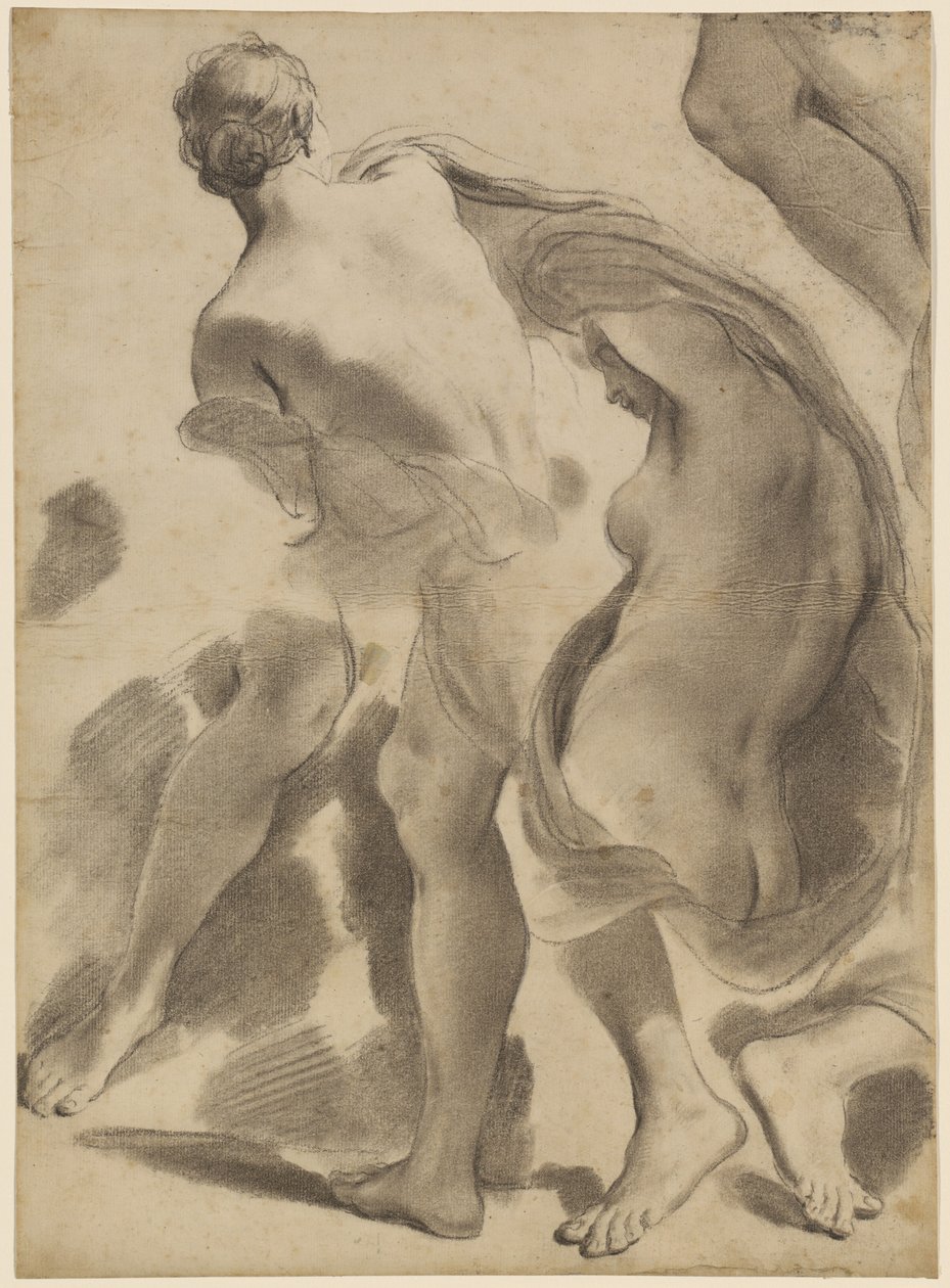 Estudios de desnudos femeninos de Gaetano Gandolfi