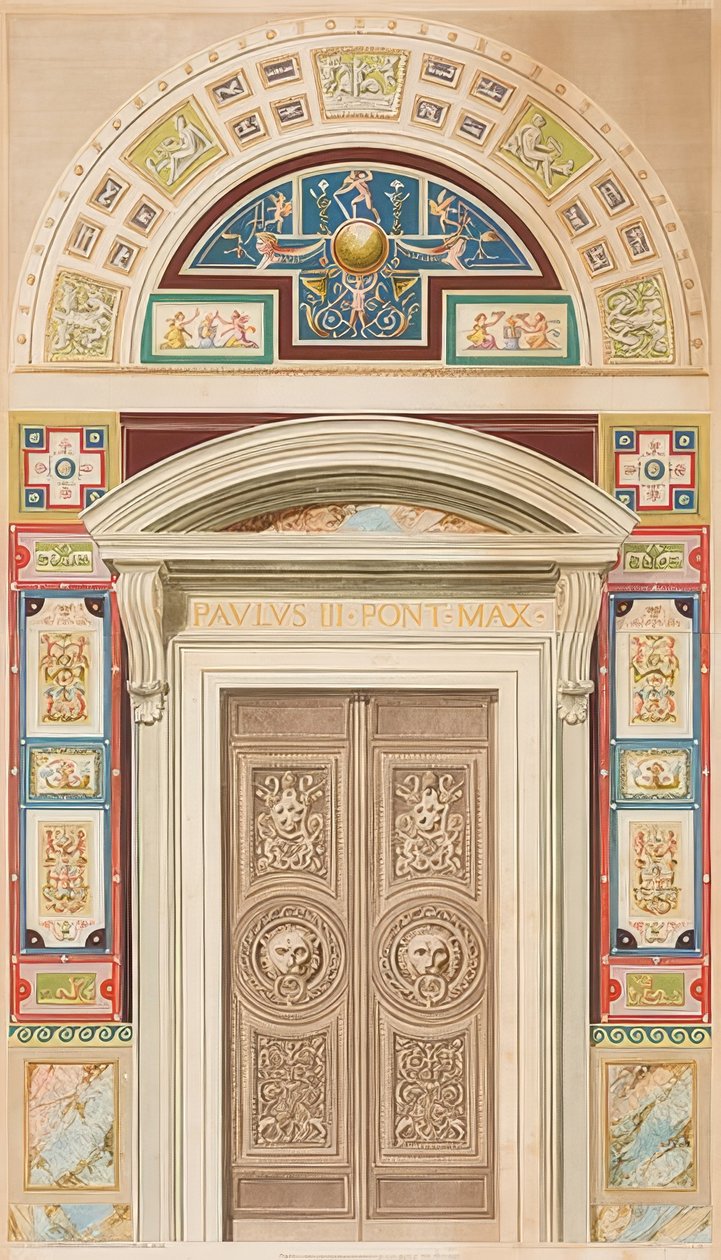 Puerta, Marco y Luneta de Loggia I de Gaetano Savorelli