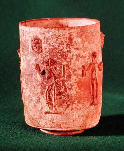 Vaso para beber, de Heudebouville, Eure de Gallo Roman