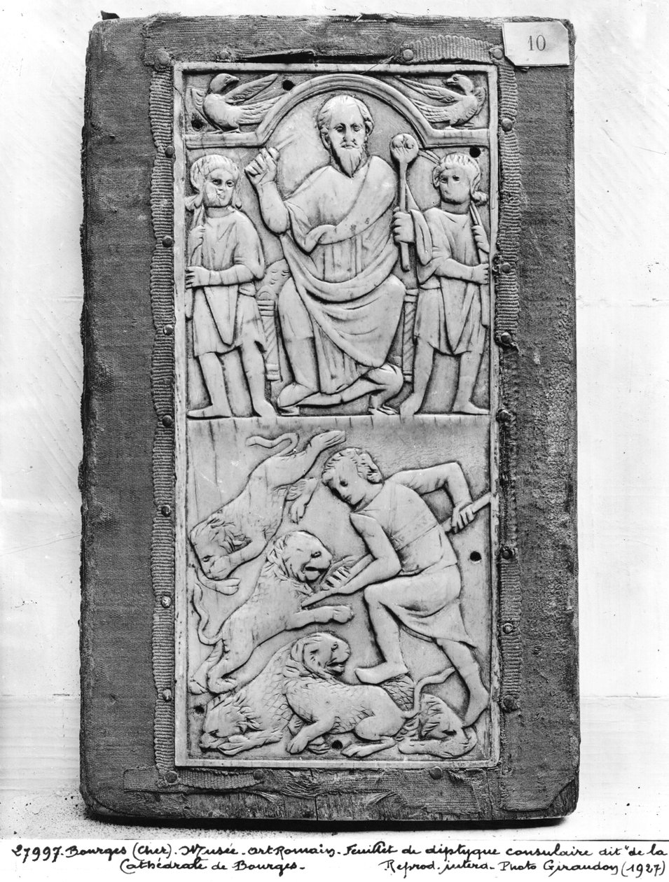 Díptico consular de Aetius, panel derecho de Gallo Roman