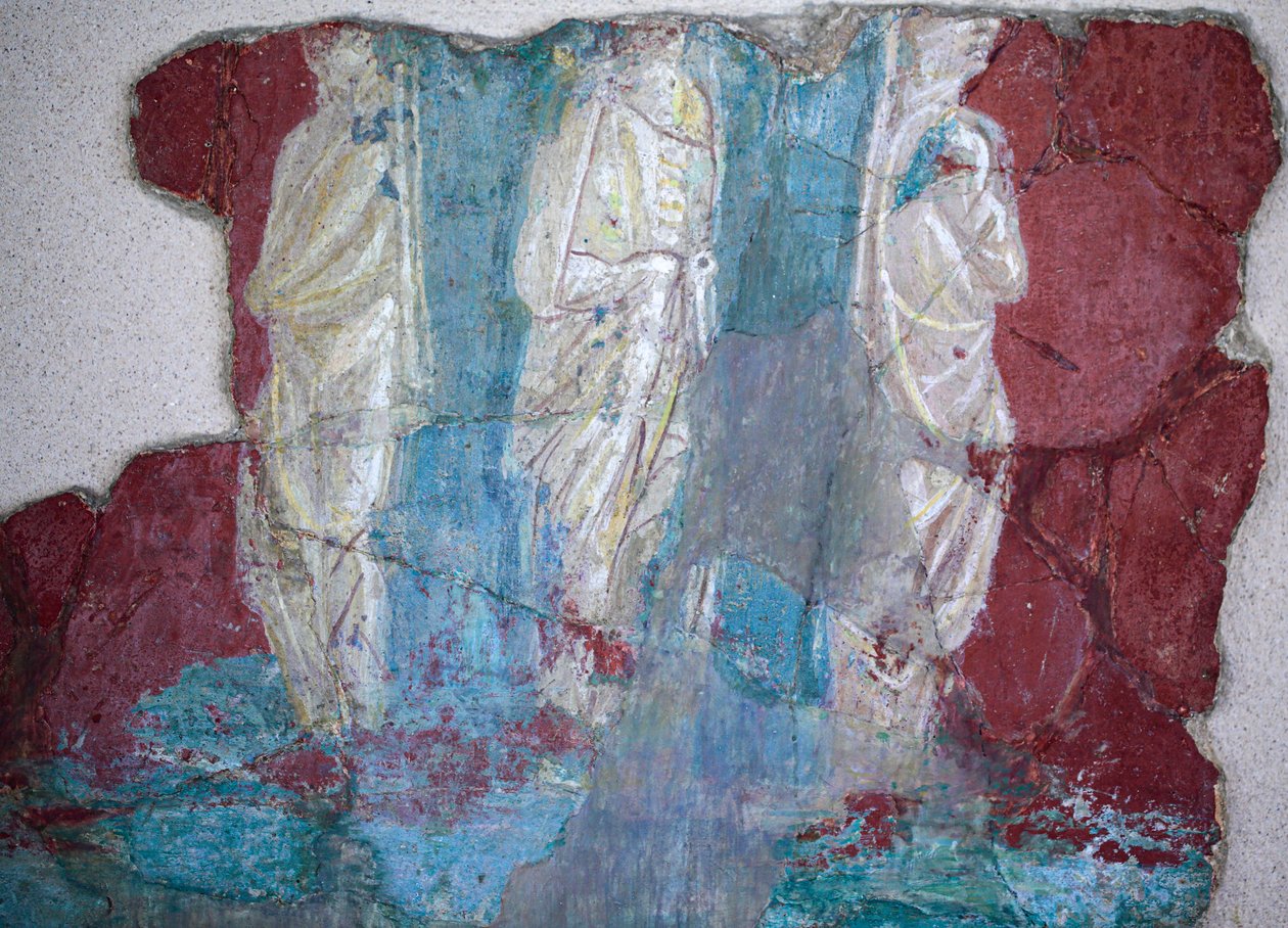 Pintura mural romana de Gallo-Roman