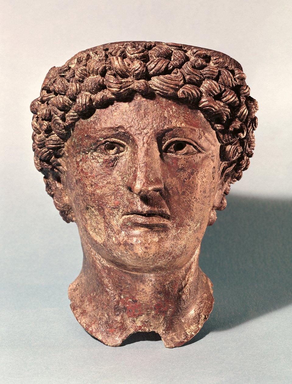 Cabeza de Apolo, de Lillebonne de Gallo Roman