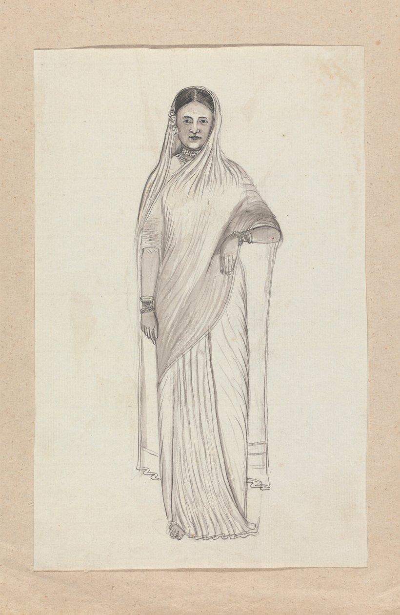 Mujer india de Gangaram Chintaman Tambat