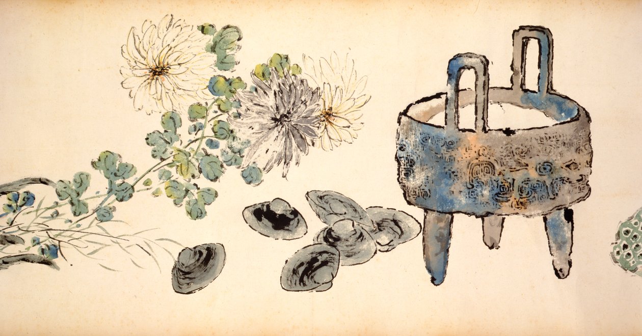Naturaleza muerta de Gao Qipei