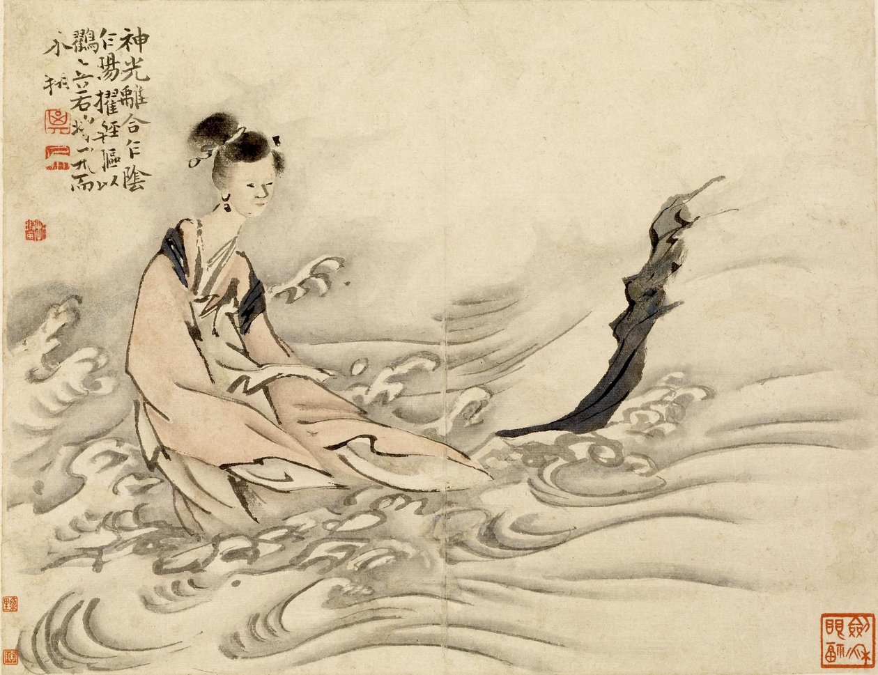 Diosa del río Luo de Gao Qipei