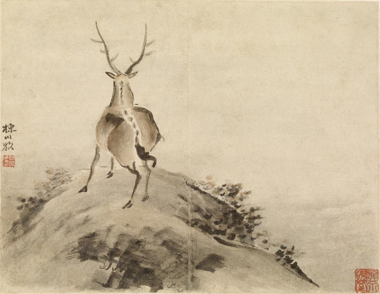 Ciervo de Gao Qipei
