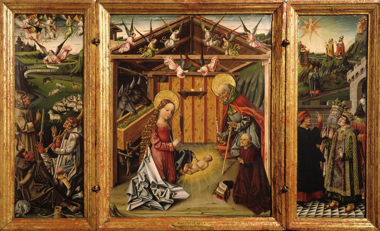 El tríptico de la Natividad, 1467-1500 de García del Barco