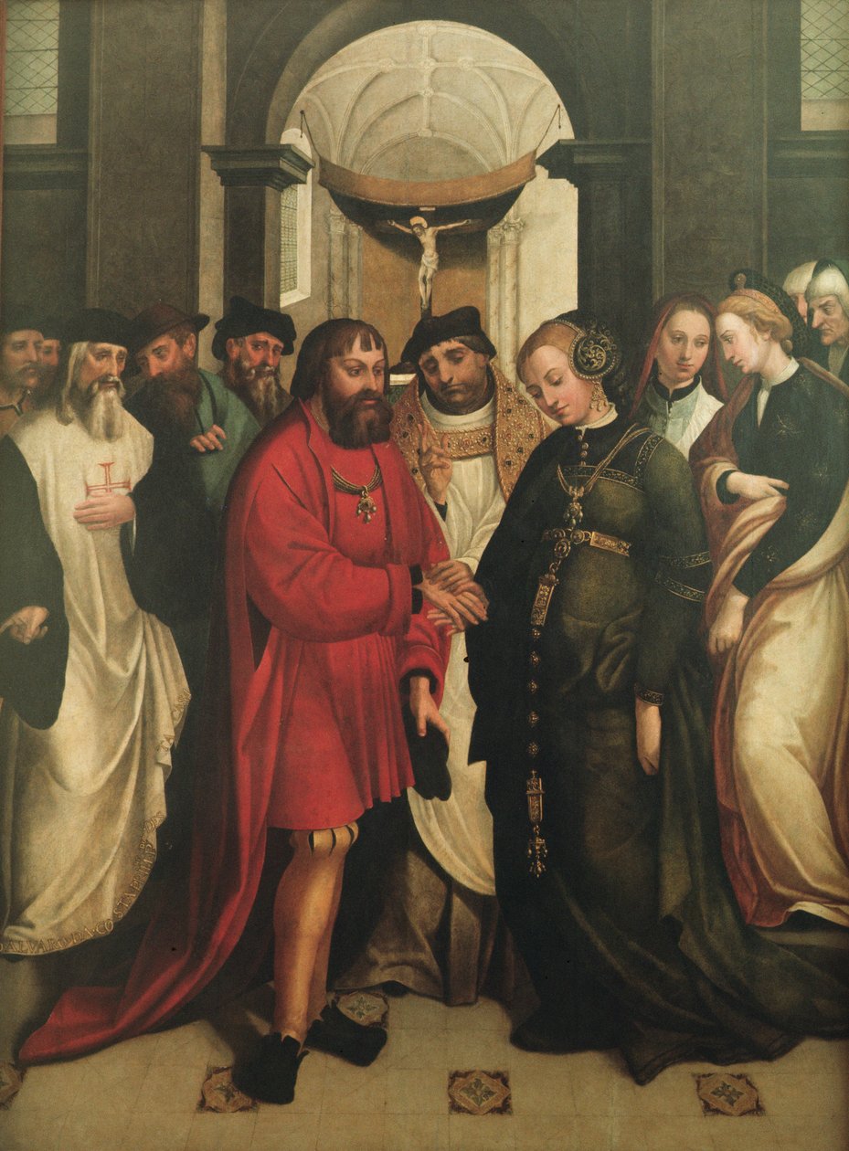 Boda de Manuel y María de San Aleixo, 1541 de Garcia Fernandes