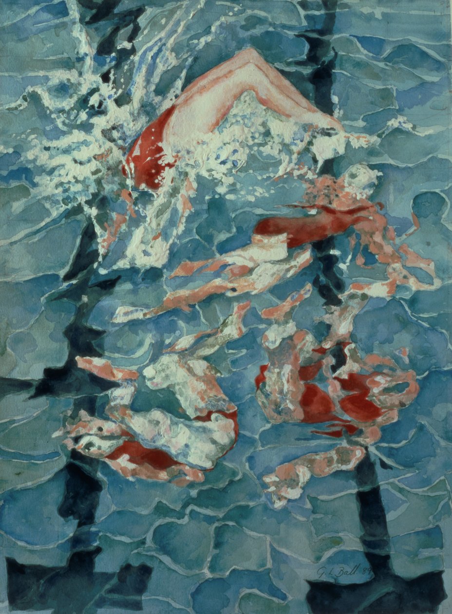 Natación sincronizada, 1989 de Gareth Lloyd Ball