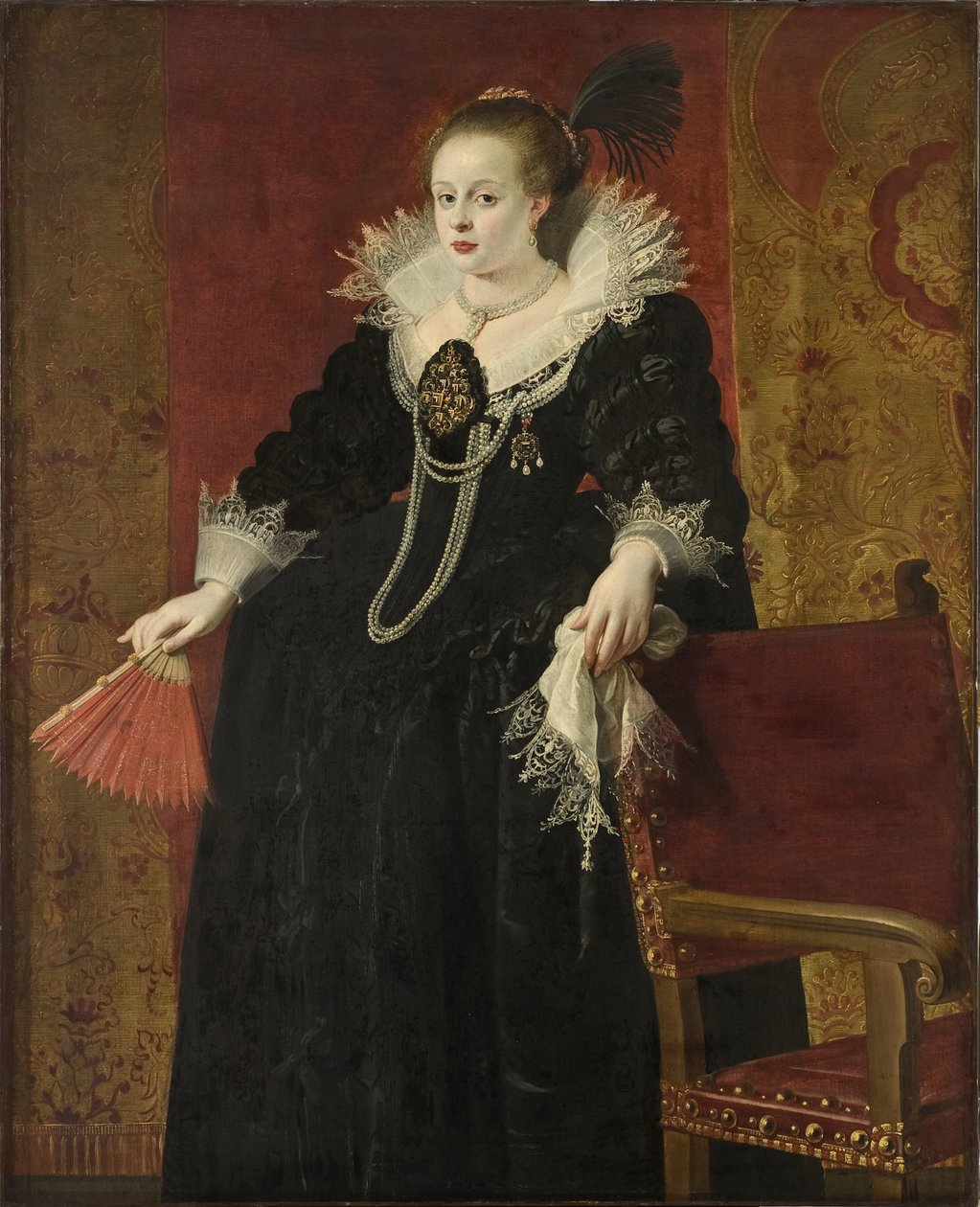 Ana de Austria, consorte del emperador Matías de Gaspar De Crayer