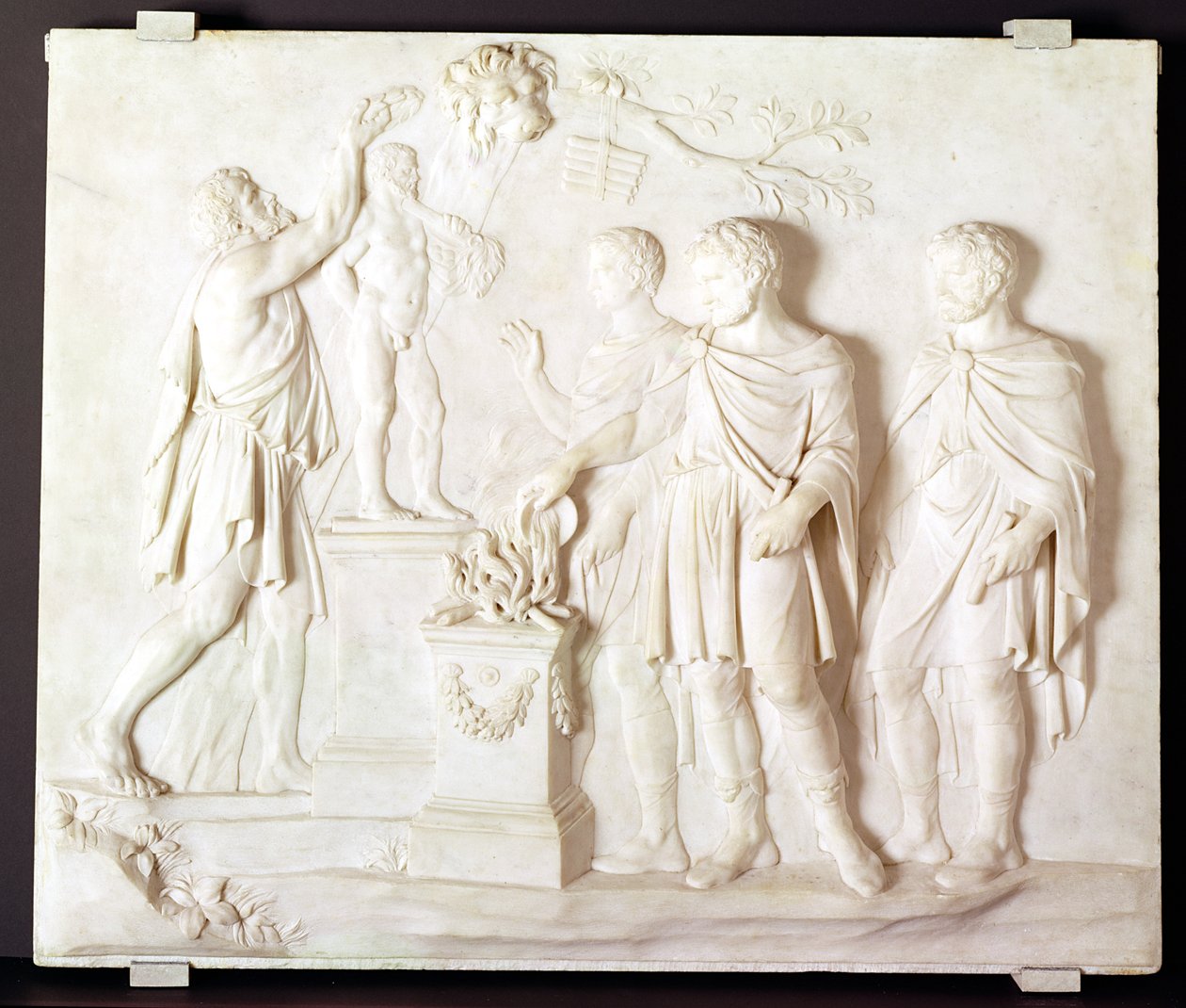 Sacrificio a Hércules, c.1766 de Gaspar Vanderhagen