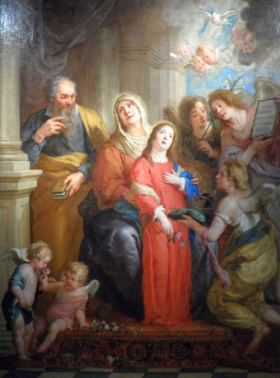 La introducción de María en el templo de Gaspar De Crayer