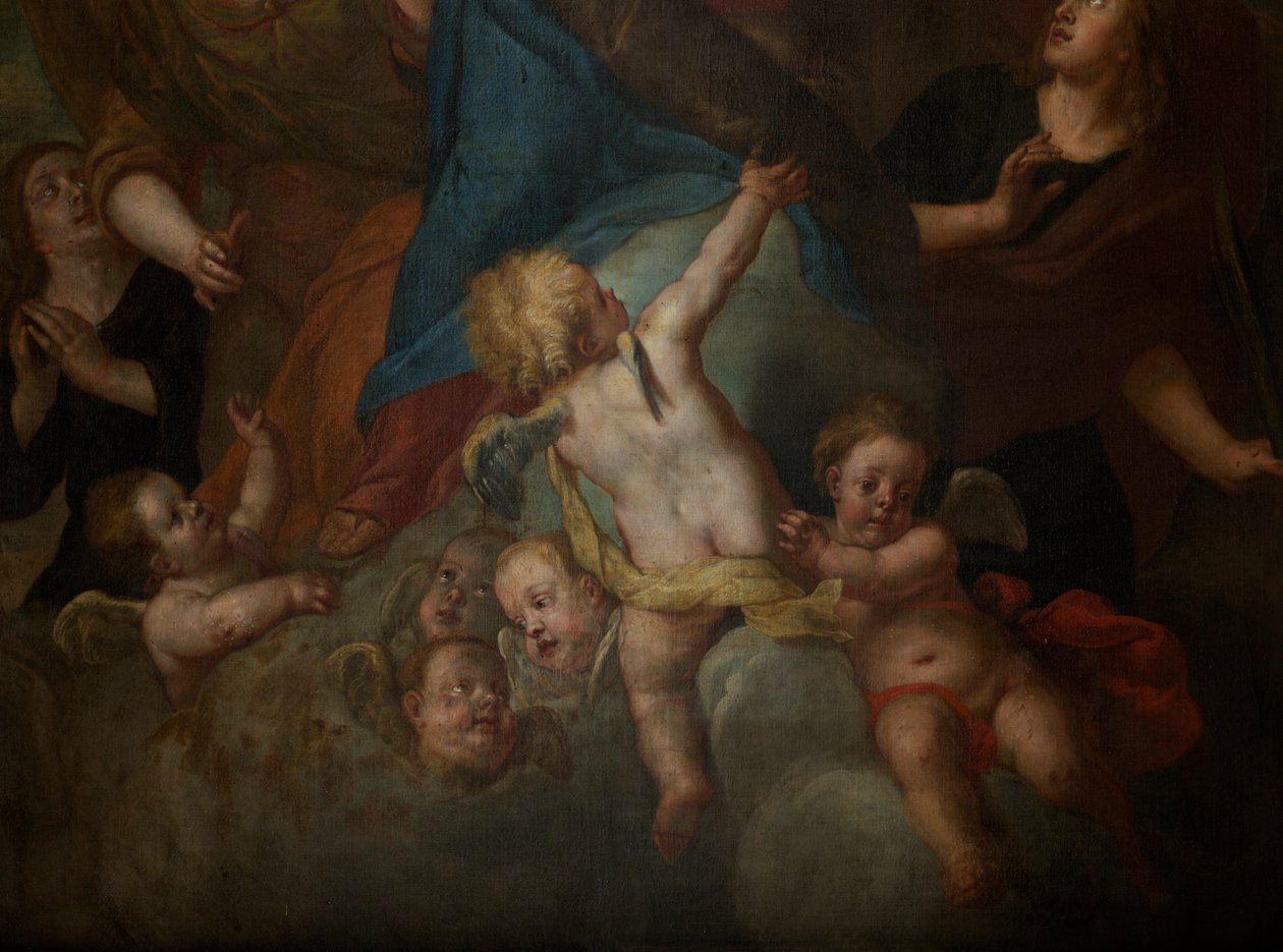 Iglesia parroquial (Sint-Walburgakerk). Pintura. Gaspar de Crayer. 1652 de Gaspar De Crayer