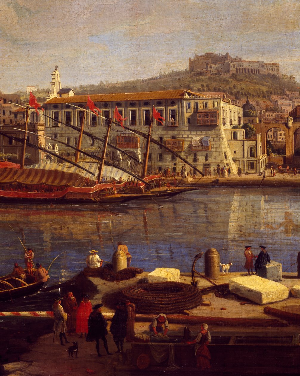 Vista de Nápoles de Gaspar van Wittel