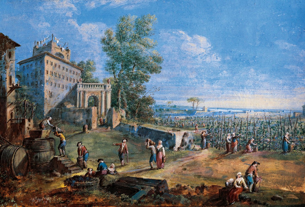 La cosecha de Gaspar van Wittel