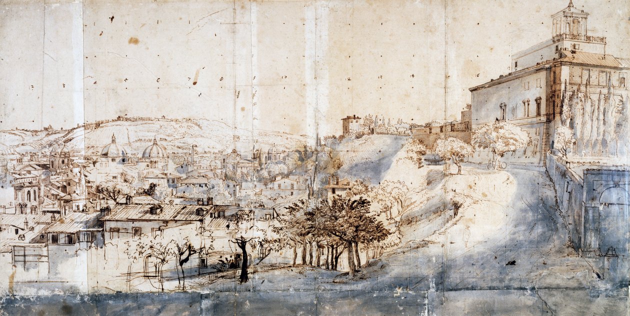 Villa Medici en Roma de Gaspar van Wittel