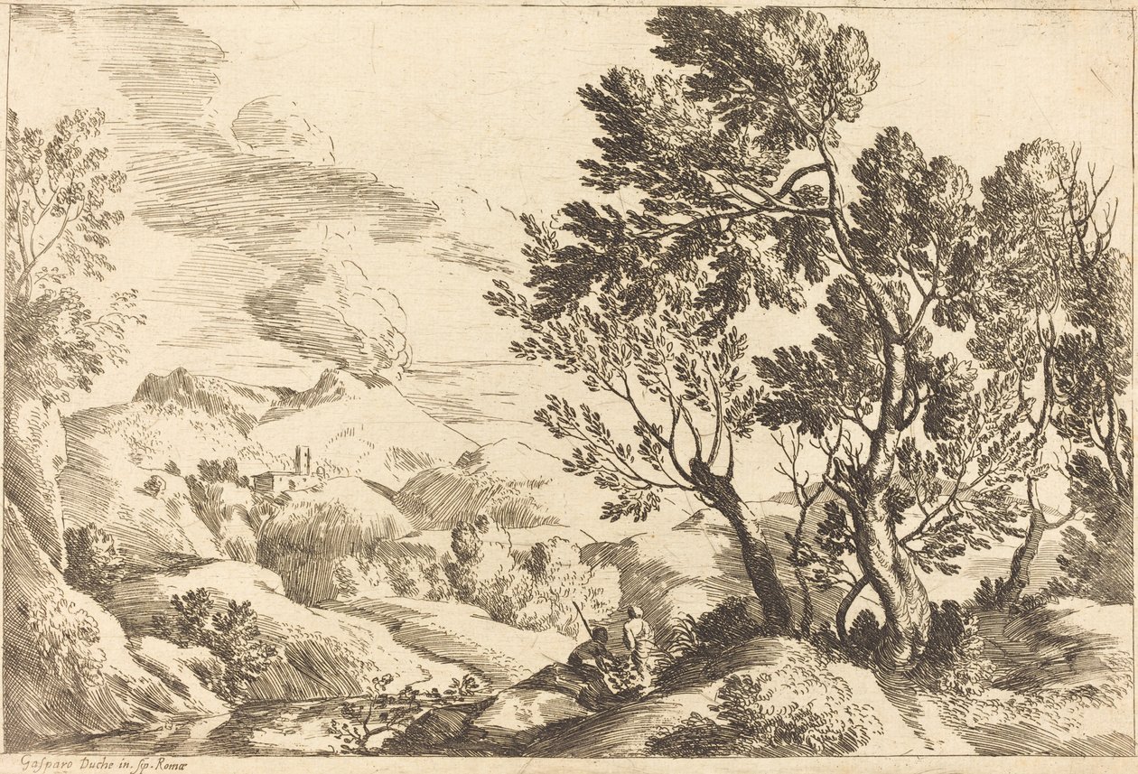 Paisaje Romano de Gaspard Dughet